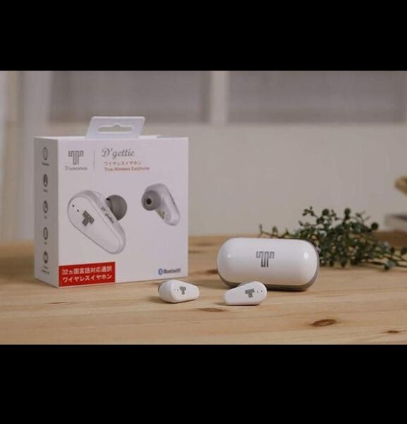 新品未使用 Trusonus 32ヵ国 言語対応 翻訳 ワイヤレスイヤホン 通訳 Bluetooth 5.0 防水 IPX4