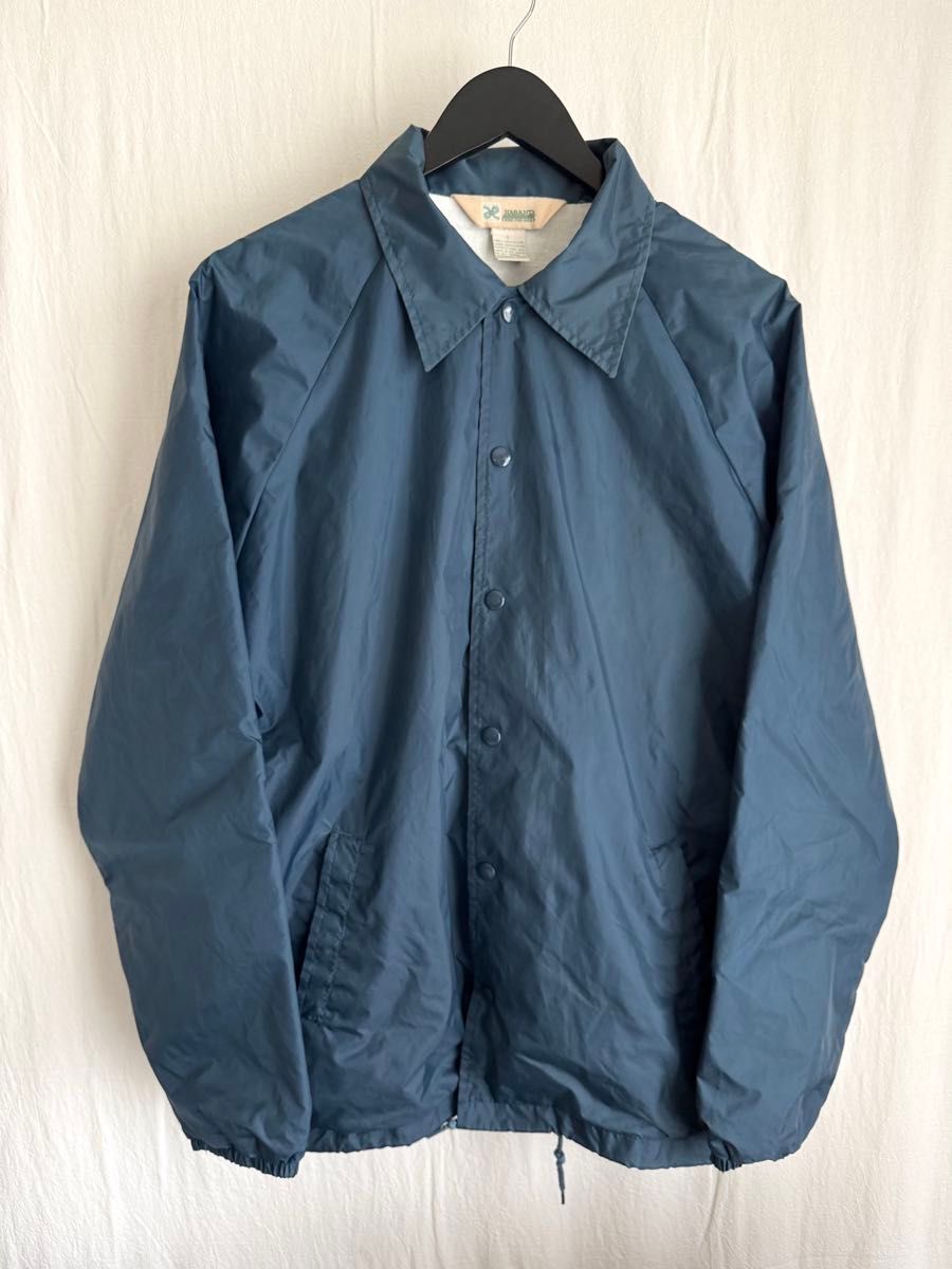 1980s～ HABAND NYLON COACH JACKET ハバンド ナイロンコーチジャケット ネイビー ヴィンテージ