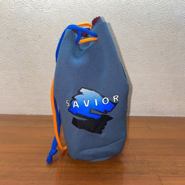 ダイビング SAVIOR ネオプレーン製小物ポーチ 巾着袋 Φ10×20cm