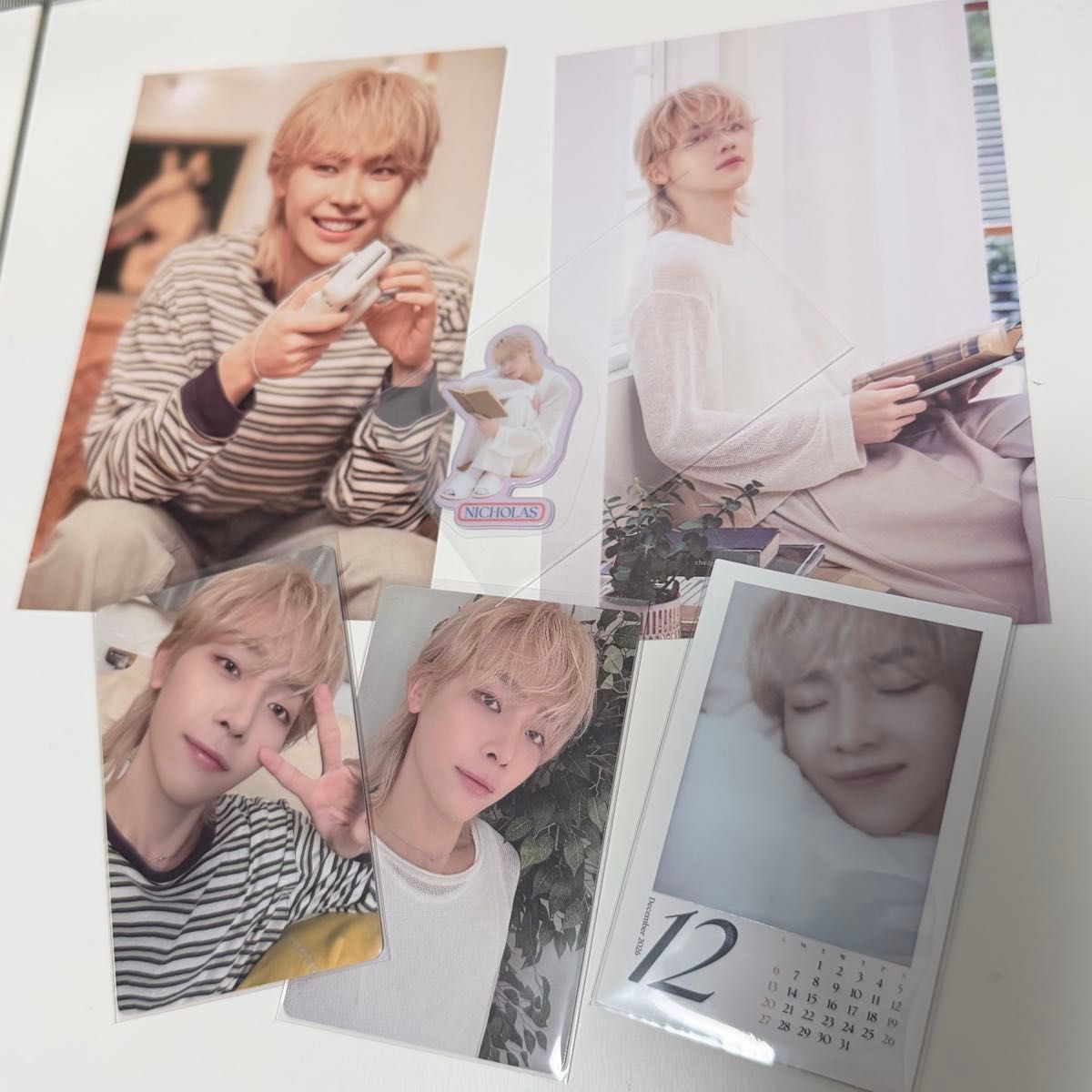 シーグリ 2026 &TEAM ニコラス トレカ ステッカー シール カレンダー ハガキ ポストカード エンティーム