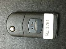 MZ 1761 送料180円 マツダ 純正 キーレス スマートキー デミオ アクセラ プレマシー MPV アテンザ 等ジャックナイフ 2B_画像1