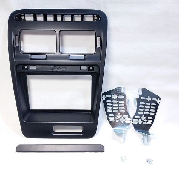 【未使用】日産フェアレディZ 300ZX Z32用/2DIN インパネ 右ハンドル (パネル オーディオ カーナビ ブラック)