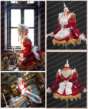 ★コスプレ衣装一部サイズ即納★Fate/Grand Order風 ★FGO風★ネロ★メイド服★高品質_画像2