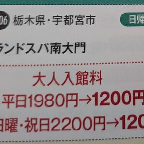 ザ グランドスパ南大門 大人 入館料 割引券 5枚
