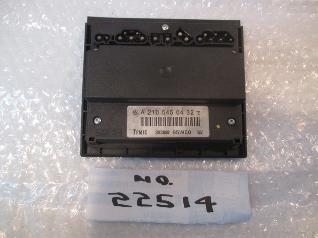 ◎22514◎ 確y B 94年 前期 ベンツ W210 E320 コンピューターTEMIC●㈲№22514