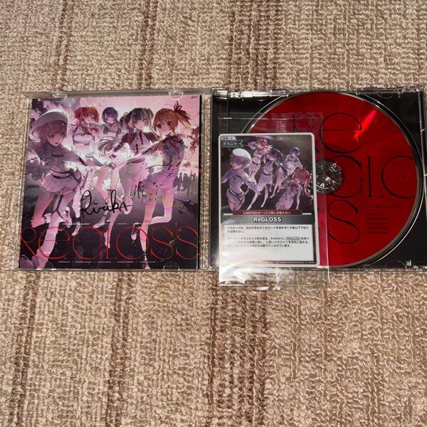 一条莉々華 直筆サイン入り、特典カード入りCD リグロス ホロライブ