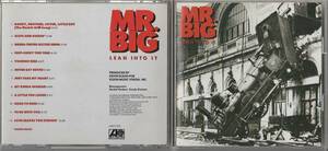 MR.BIG 「LEAN INTO IT」CD 　ミスタービッグ リーンイントゥイット