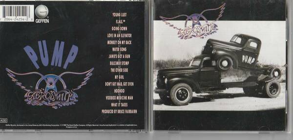 Pump　Aerosmith　エアロスミス　CD