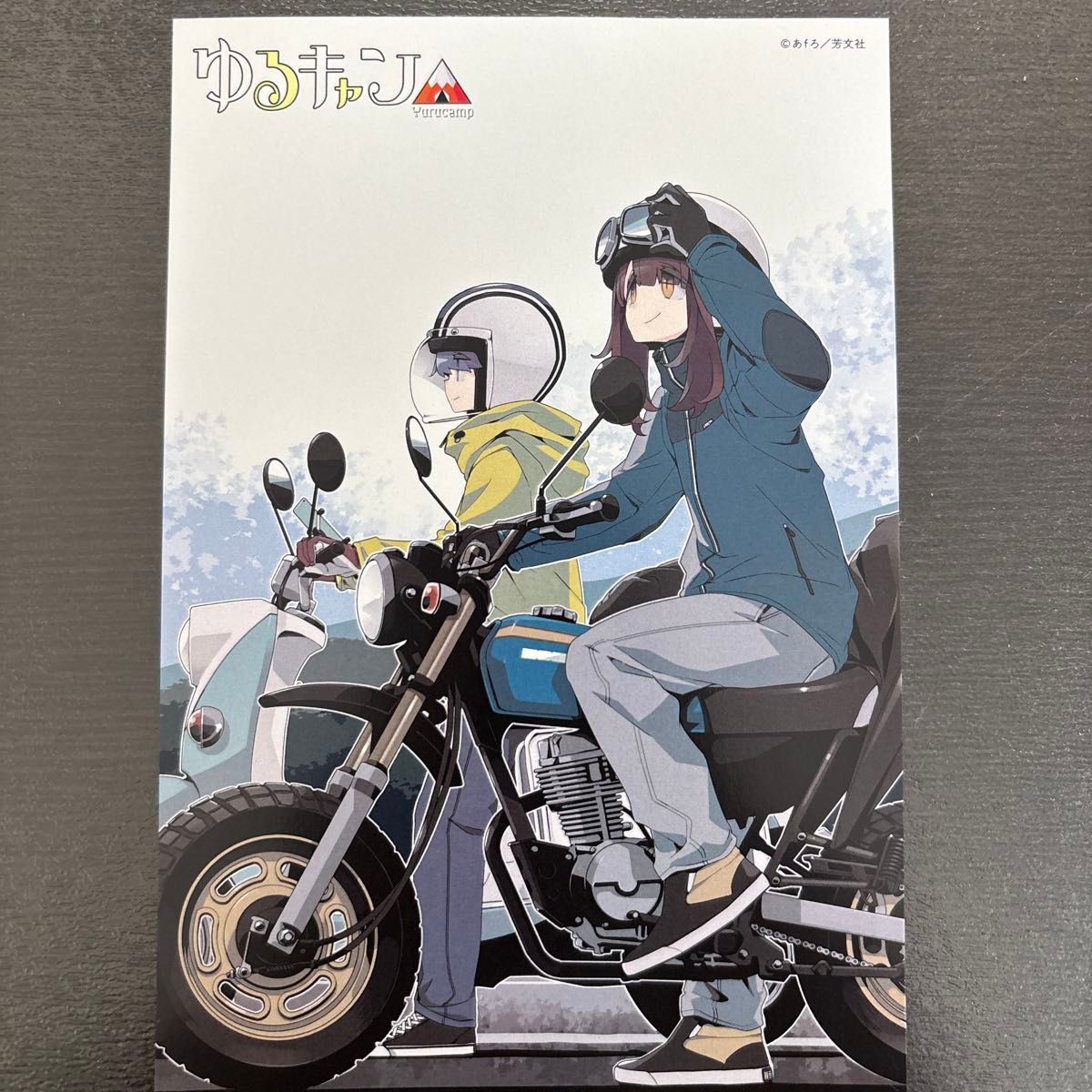 新品 ゆるキャン トレーディングミニ色紙 原作版 各務原なでしこ 志摩