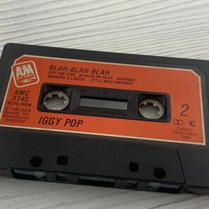 【送料無料】希少 IGGY POP イギーポップ Blah-Blah-Blah カセットテープ 中古 ヴィンテージの画像10