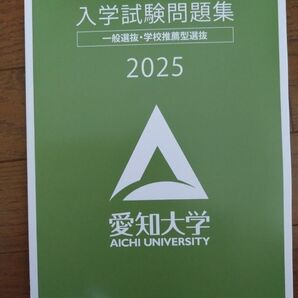 愛知大学 入学試験問題集 2025 一般選抜・学校推薦型選抜 河合塾