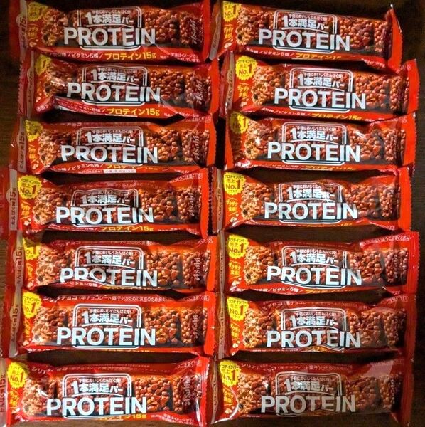 アサヒ プロテインバー 一本満足バー 合計14本 栄養食品 1本満足プロテインクーポン消費筋トレ糖質制限 チョコ