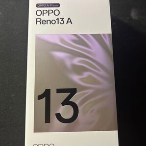 OPPO reno13 A SIMフリー