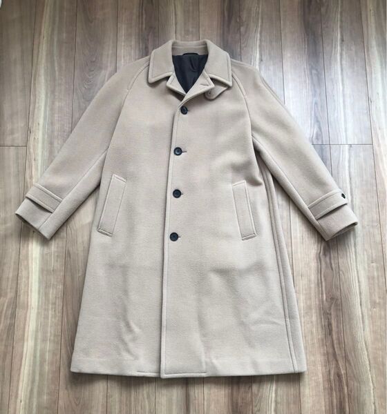 ユナイテッドアローズ メルトン バルカラー コート #ウール #ステンカラー
