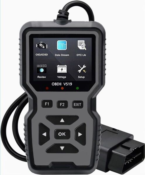 OBD2 V519 車両故障診断機 日本語対応モデル エラーコード