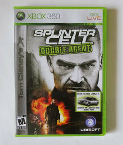 スプリンターセル 二重スパイ SPINTER CELL DOUBLE AGENT 北米版 ★ XBOX 360 / XBOX ONE / SERIES X