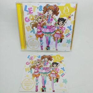 【即決/送料込300円】アイマス　CINDERELLA GIRLS ANIMATION PROJECT 05 LET’S GO HAPPY!!【ステッカー付き】