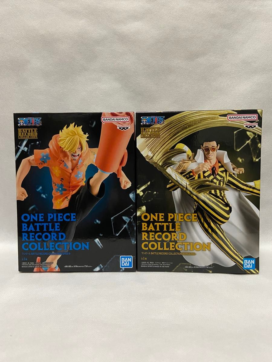 ワンピース フィギュア BATTLE RECORD COLLECTIONなど 8点セット