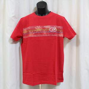 ピコ PIKO メンズ半袖Tシャツ レッド Lサイズ 新品 赤