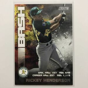 [Rickey Henderson] Insert(Bash & Burn)BAB-9[2020 Topps Stadium Club Baseball](Oakland Athletics(OAK))