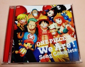 ONE PIECE ウィーアー! Song Complete/きただにひろし,下川みくに,AAA,新里宏太,航空自衛隊,ROCK,EDM等17Ver.収録