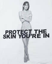 デッドストック 00's MARC JACOBS x ROBERT DUFFY 『Hilary Swank - PROTECT THE SKIN YOU'RE IN』 Tシャツ マーク ジェイコブス 写真_画像6