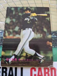 1981年 カルビー プロ野球カード 大洋 田代富雄 No.189