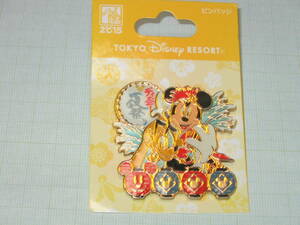 *TDL Tokyo Disney Land Disney resort pin z pin badge 2015 summer festival . Mai . manner * sho [ Mickey Mouse & Pluto ]