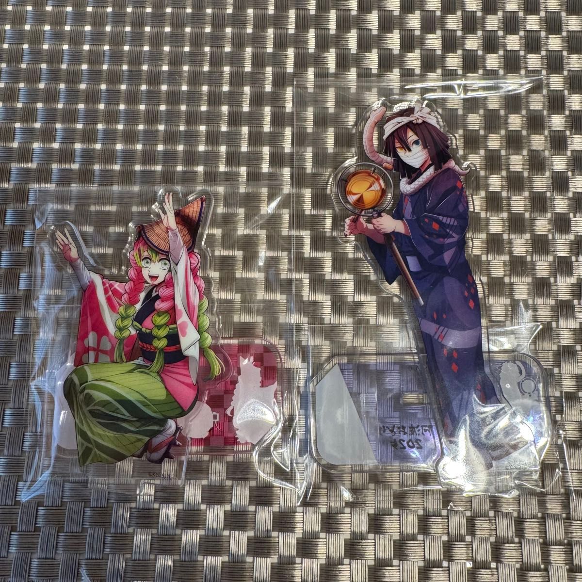 鬼滅の刃 阿波踊り アクリルスタンド 伊黒小芭内 甘露寺蜜璃