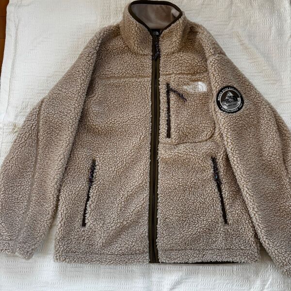 THE NORTH FACE ホワイトレーベルボアフリースジャケット ベージュ