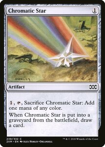 え銀 彩色の星 1枚（4枚在庫s 英 良品 2XM）/Chromatic Star（MTG /ダブルマスターズ/Double Masters/）