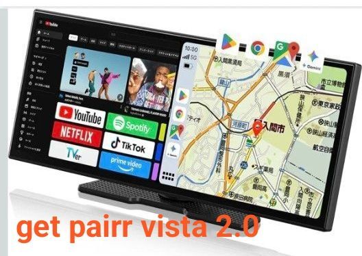 get pairr vista 2.0 ディスプレイオーディオ 11.4インチ Android カーナビ CarPlay