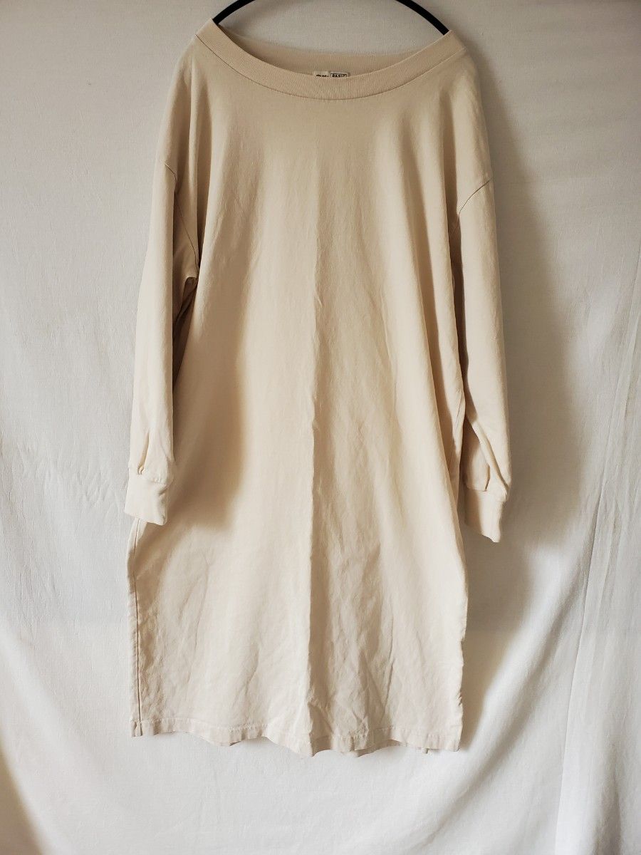 niko and…　ニコアンドナチュラル　カットソーワンピース　長袖