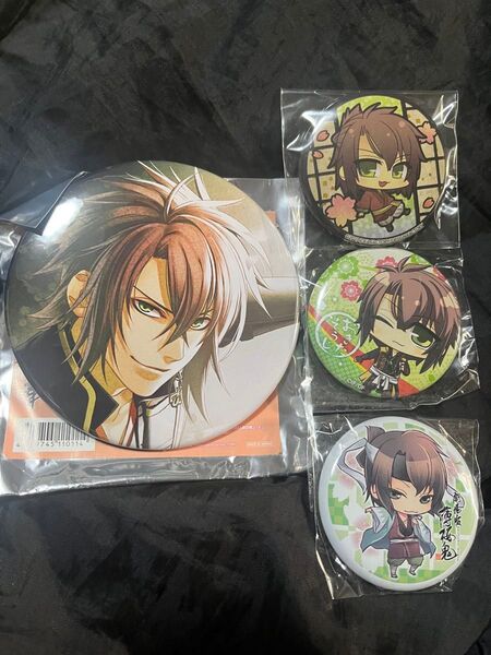 薄桜鬼 沖田総司 缶バッジ 缶マグネット オトメイトフェス