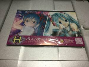 初音ミク　HAPPYくじ　 2016　SPRING　 H賞　ポストカード　ブック