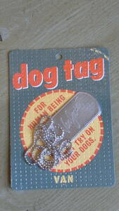 VAN JACKET DOG TAG ヴァン　ジャケット　ドッグタグ　新品