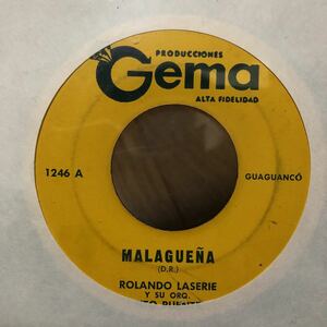 Rolando Laserie feat. Tito Puente / Malaguena 7inch EP クボタタケシ 入手難 希少