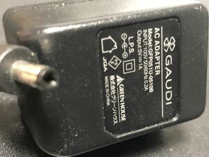 GAUDI 5v 1A AC adapter 