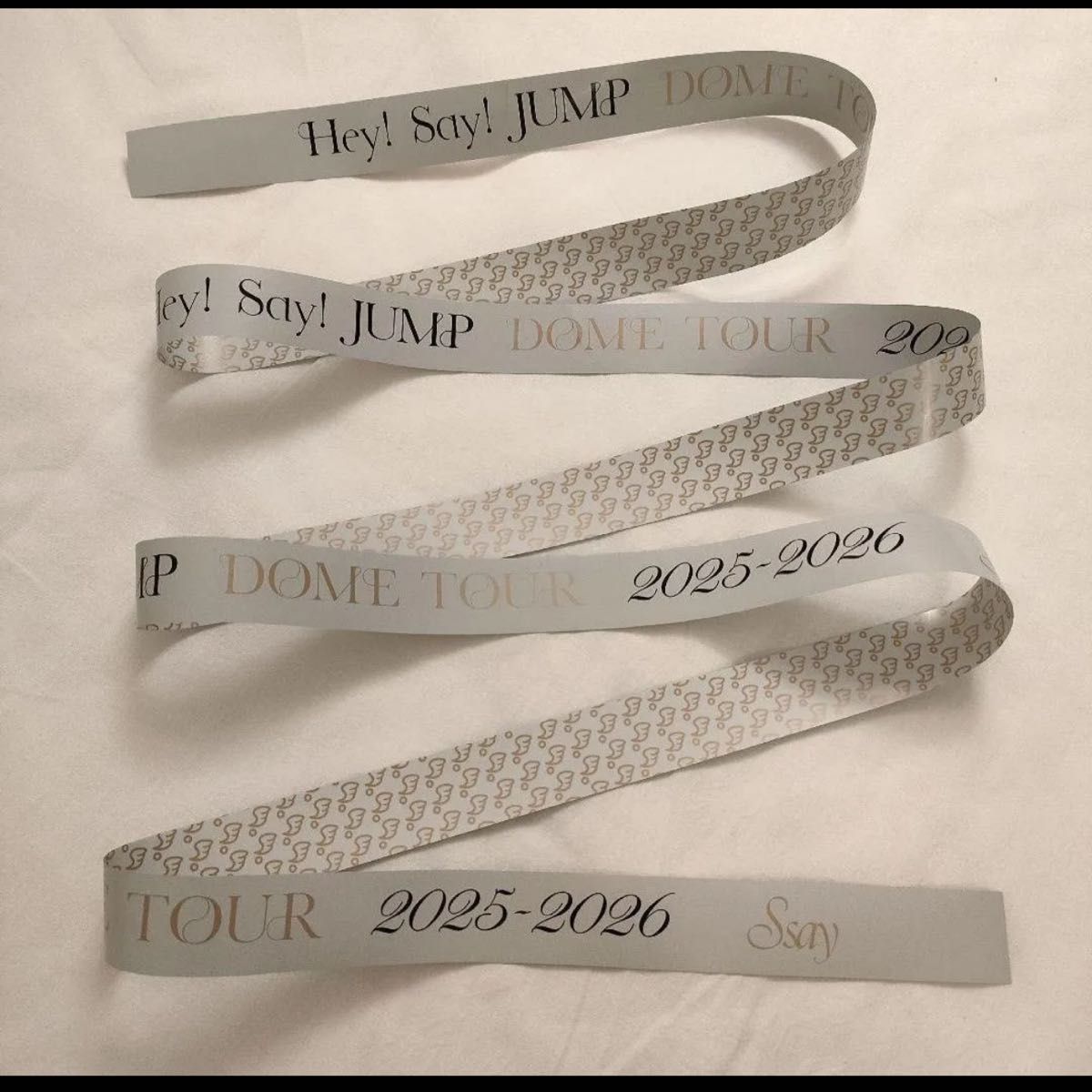 Hey!Say!JUMP DOME TOUR Ssay 銀テープ 銀テ 白フル1本