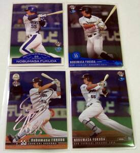 Professional Baseball Fukuda .. коллекционная карточка 4 шт. комплект