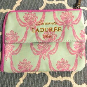 ラデュレ　LADUREE ティッシュケース　マスクケース　ポーチ　ピンク