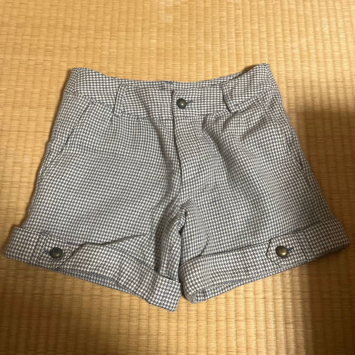 high and dry チェック柄 ショートパンツ