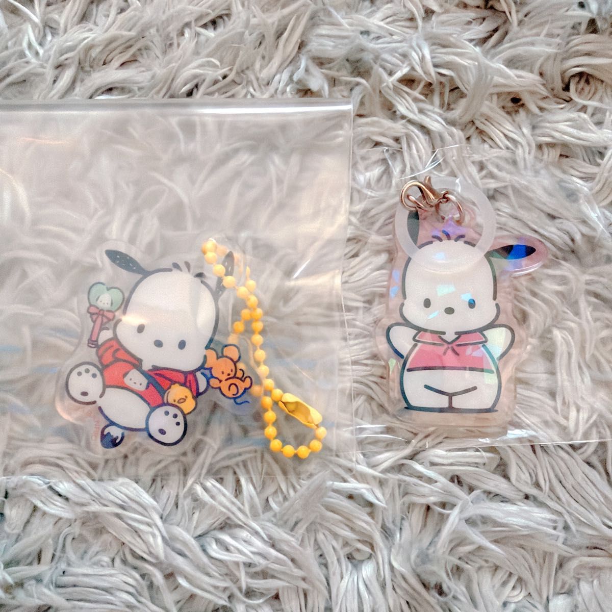 【新品未使用】 ポチャッコ キラキラミニチャーム