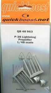 クイックブースト 48963 1/48 P-38 ライトニングプロペラ (タミヤ用)