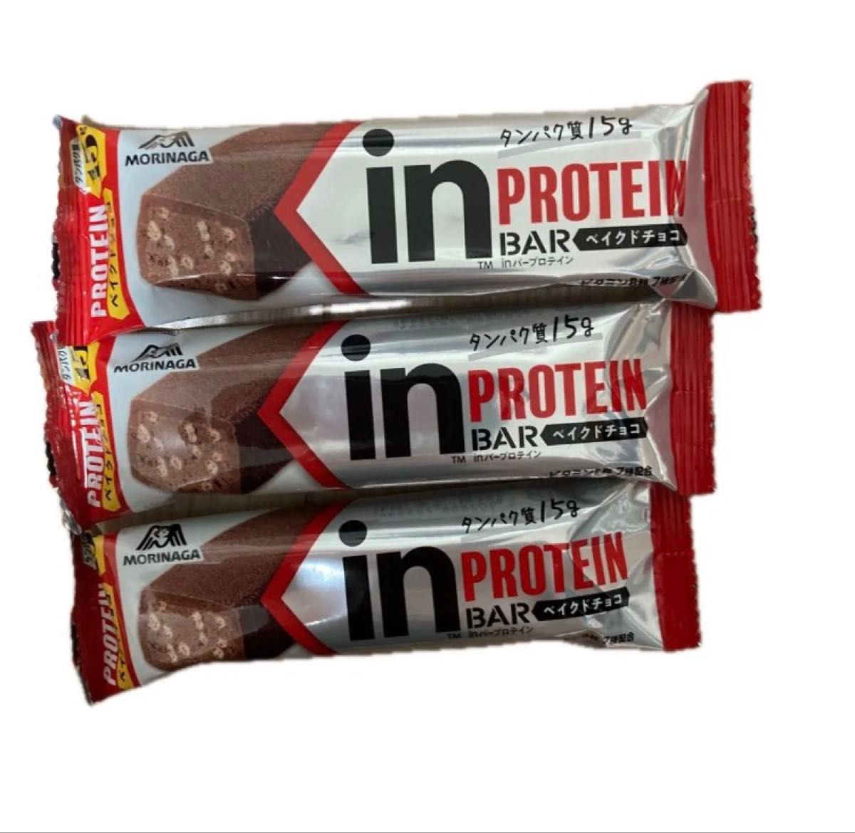 森永inバープロテイン ベイクドチョコ　3本