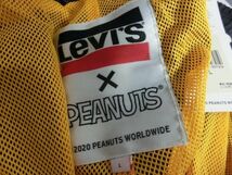 LEVI'S x PEANUTS スヌーピー ナイロン パンツ L ネイビー #84451001 リーバイス ピーナッツ_画像3