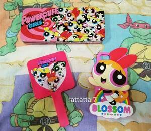 ☆PPG☆パワーパフガールズ☆ブロッサム☆iPhoneケース☆手鏡☆ミラー☆バターカップ☆バブルス☆ペンケース☆筆箱セット