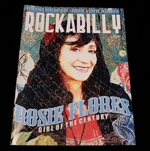 ROCKABILLY rockabilly magazine 47 number 2009 foreign book ROSIE FLORES REVEREND HORTON HEAT PSYCHOBILLY pin nap rhinoceros kobi Lee cream soda 