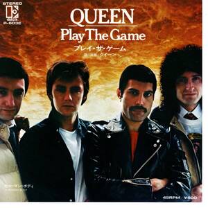 Queen 「Play The Game/ A Human Body」 国内盤EPレコード