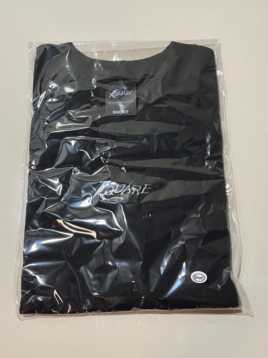 【新品未開封】INI XQUARE Tシャツ ショート 黒 